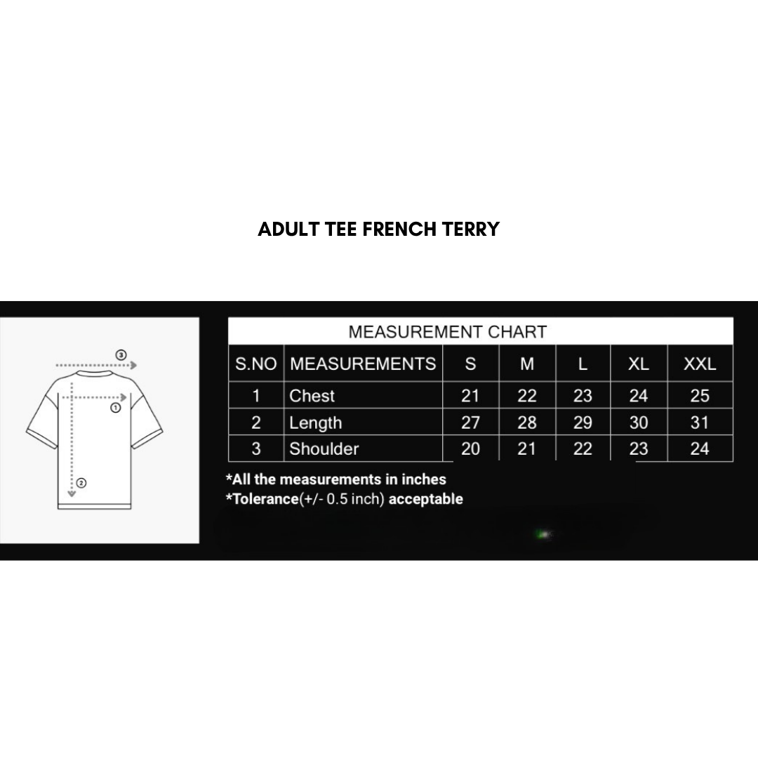 Walks - Adult French Terry Tee