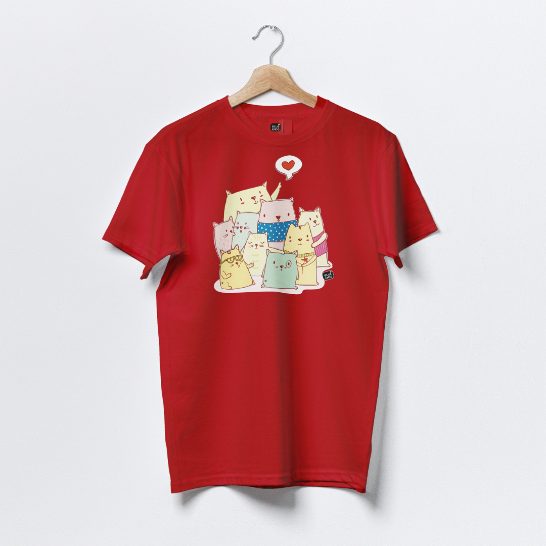 Cats Love - Adult Tee