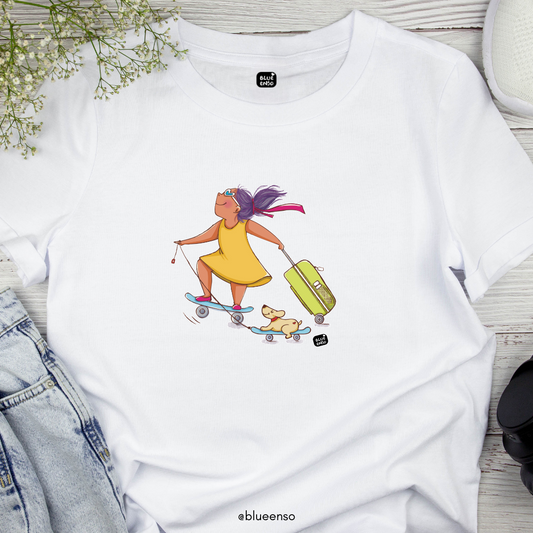 Travel Around the World - Adult Tee