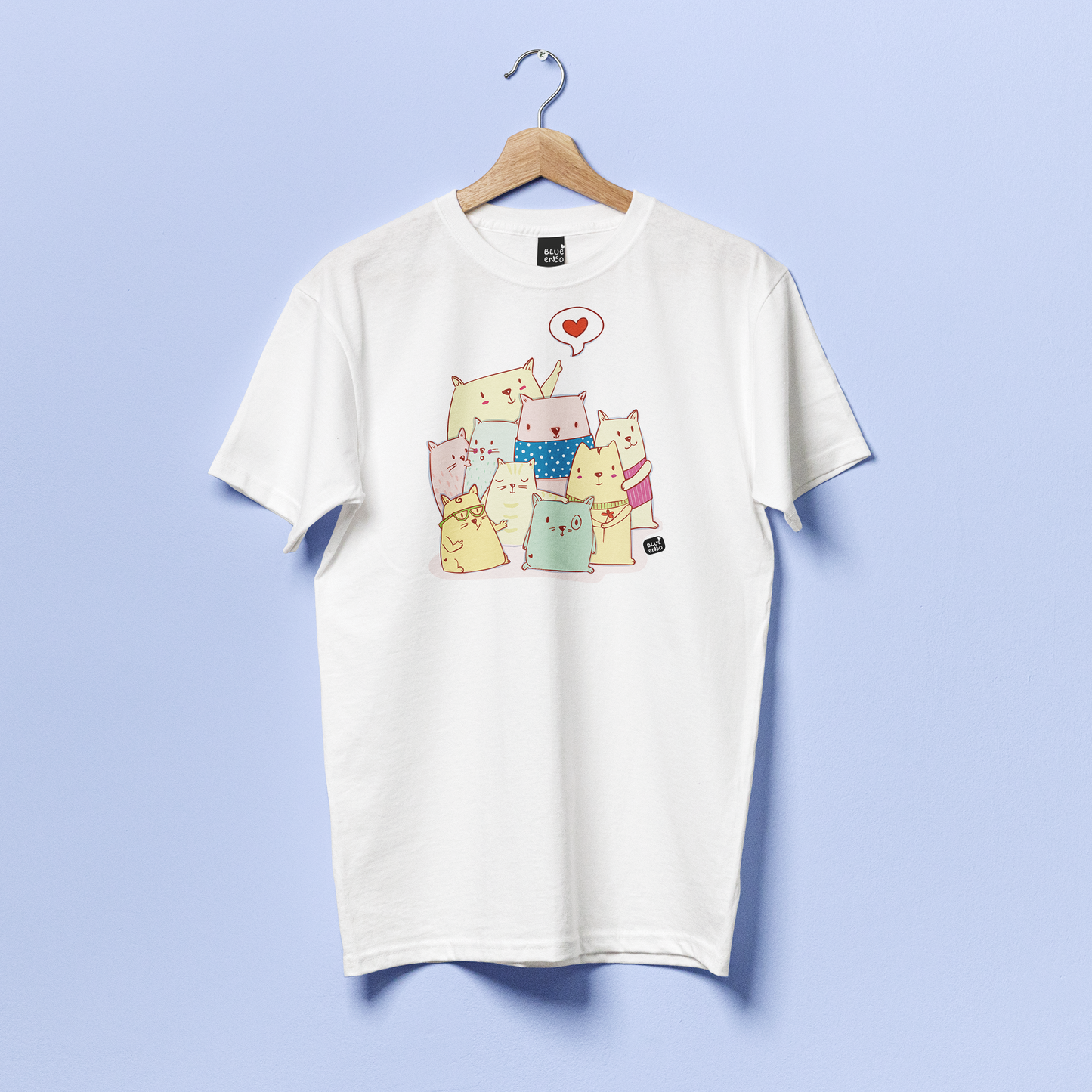 Cats Love - Adult Tee